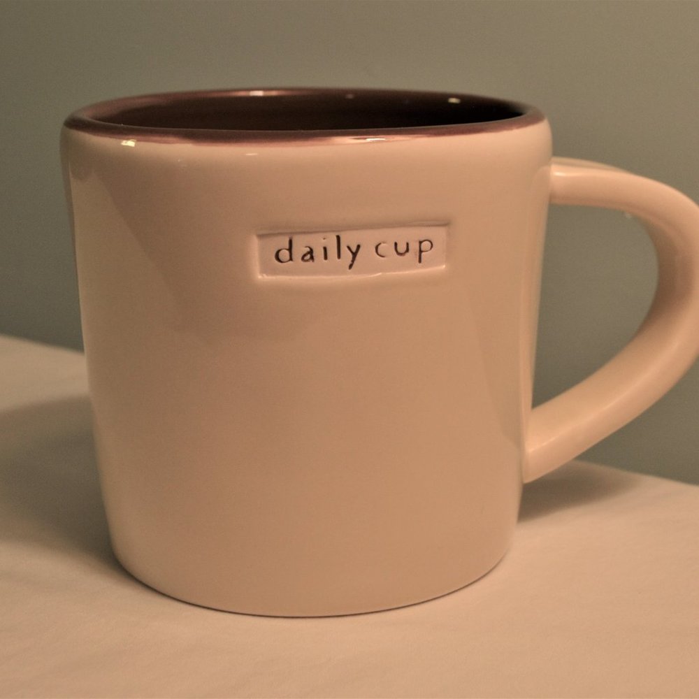 Starbucks 2009 Daily Cup 12oz Coffee Tea mug/cup Collectible